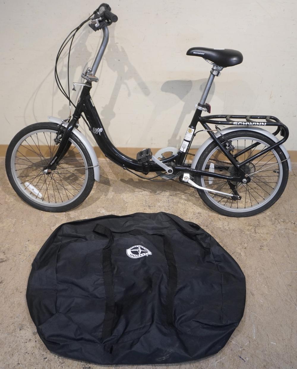 SCHWINN FOLDING BICYCLE WITH BAGSchwinn