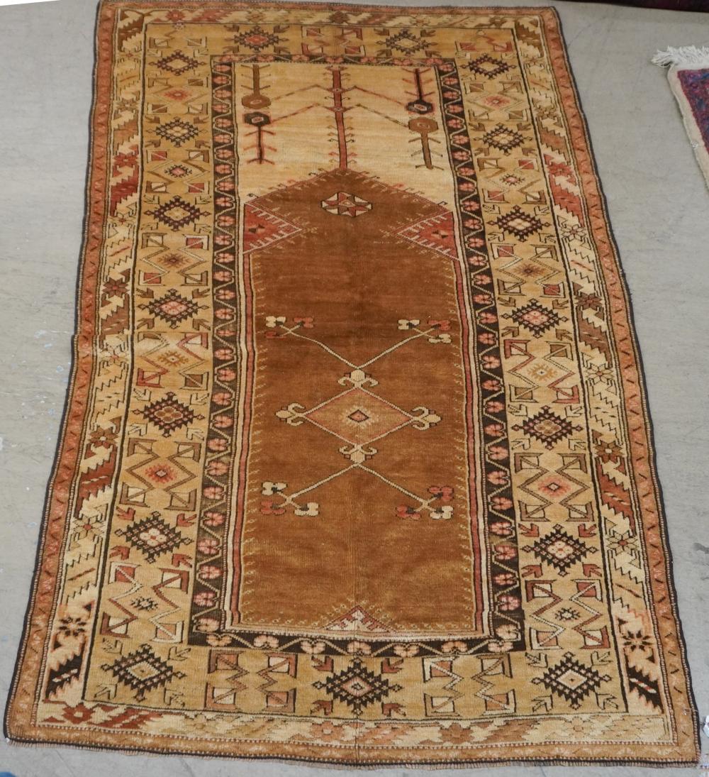 TURKISH RUG, 7 FT X 4 FT 4 IN.Turkish