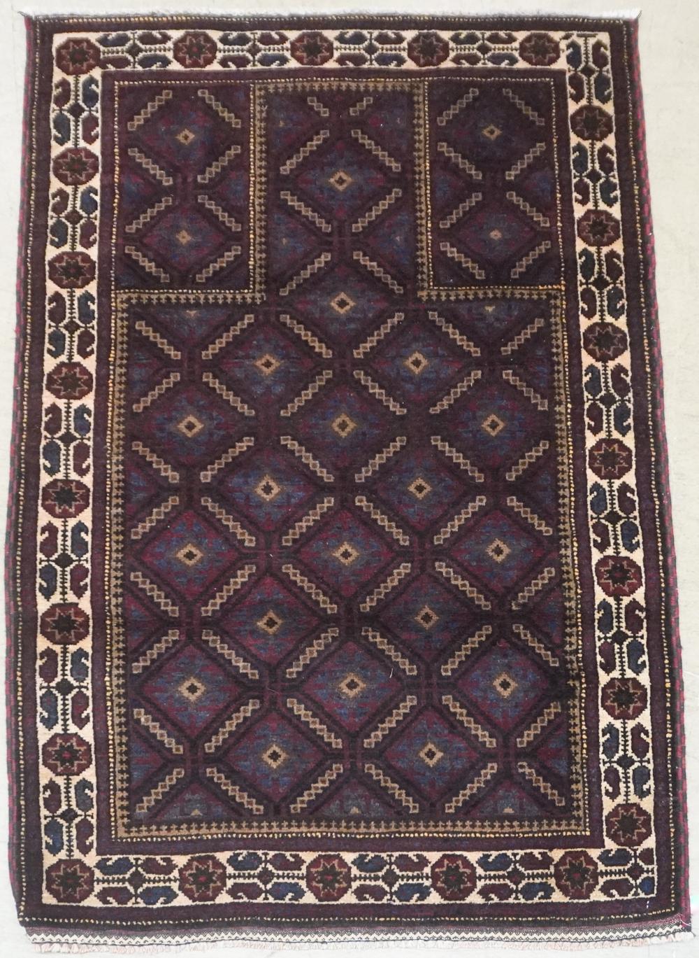 BALOUCHISTAN PRAYER RUG 5 FT X 2e6231