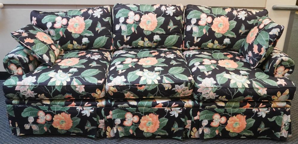 CENTURY FURNITURE CO FLORAL UPHOLSTERED 2e6274