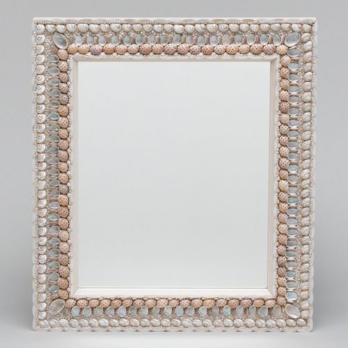 MODERN SHELL ENCRUSTED MIRROR36