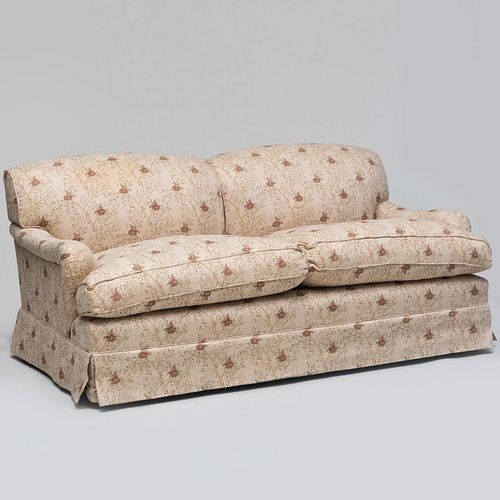 GEORGE SMITH LINEN UPHOLSTERED