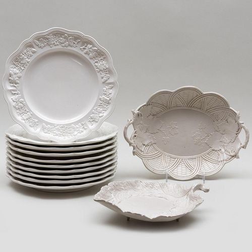 SET OF TEN MOTTAHEDEH PORCELAIN 2e3c4c