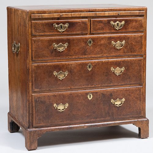 GEORGE I INLAID WALNUT BACHELOR'S