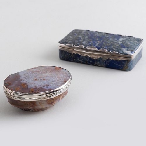 CONTINENTAL SILVER MOUNTED LAPIS 2e3d3e