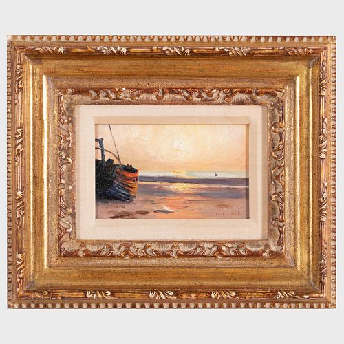 CHARLES ROUSSEL 1861 1936 COUCHER 2e3d89