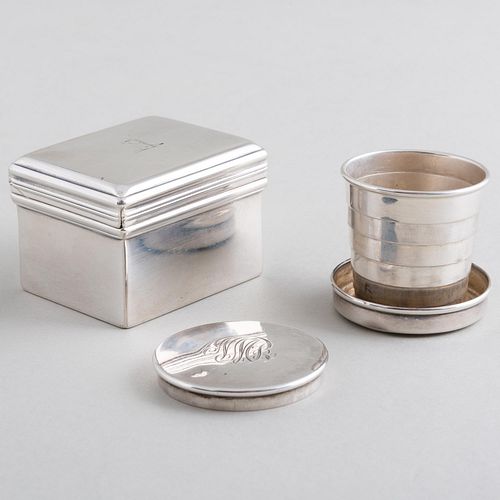 GEORGE III SILVER SNUFF BOX AND 2e3dac