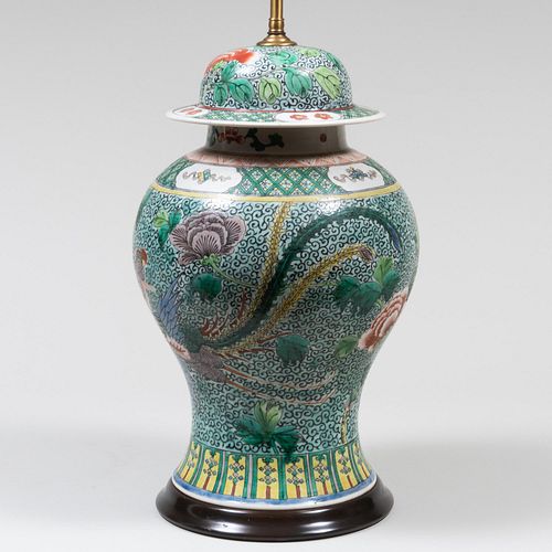 CHINESE FAMILLE VERTE PORCELAIN