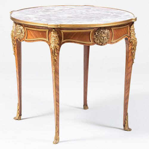 LOUIS XV STYLE GILT METAL MOUNTED 2e3e27