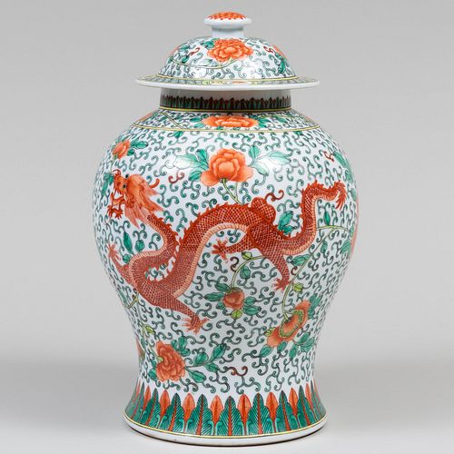 CHINESE FAMILLE VERTE PORCELAIN 2e3e4f