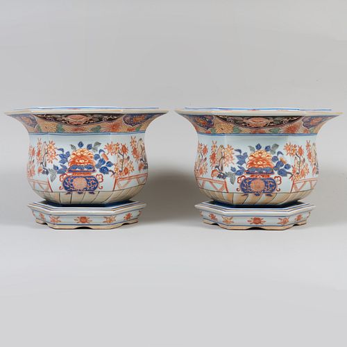 PAIR OF CHINESE PORCELAIN IMARI 2e3ea7