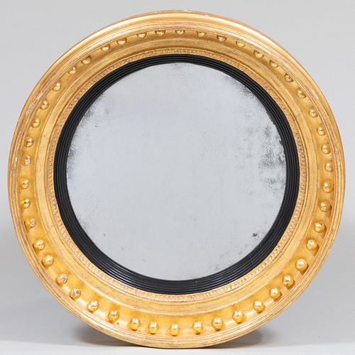 REGENCY CARVED GILTWOOD AND EBONIZED 2e3eab