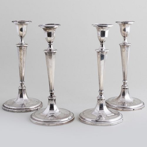 SET OF FOUR TIFFANY & CO. SILVER