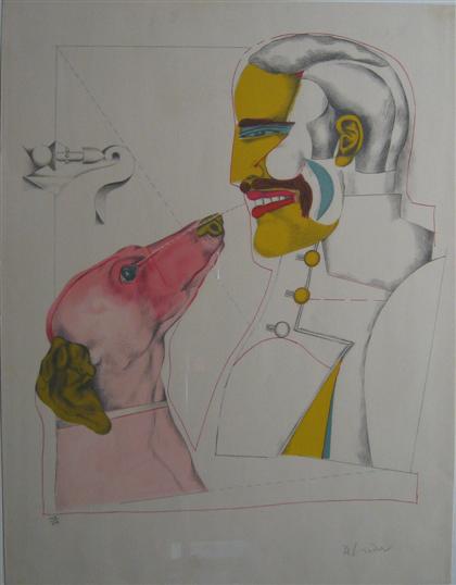 RICHARD LINDNER american 1901 1978  49fec