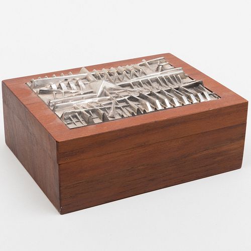 ARNALDO POMODORO B 1926 BOXTeak 2e3f43