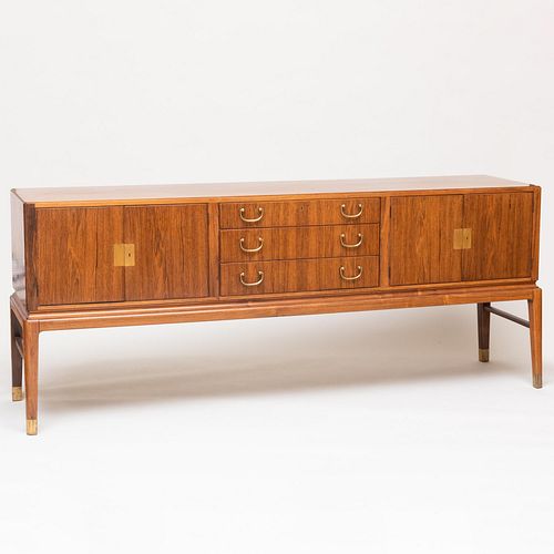 DANISH ROSEWOOD SIDEBOARD ATTRIBUTED 2e3f61