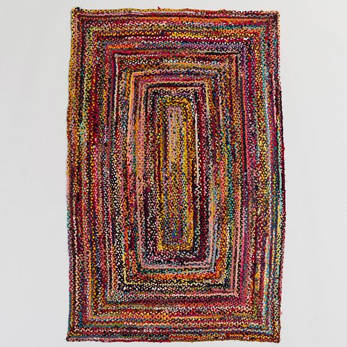 MULTICOLORED RAG RUGApproximately