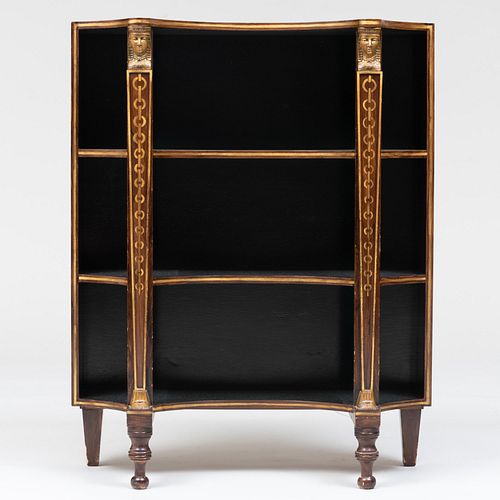 REGENCY STYLE FAUX ROSEWOOD PAINTED 2e40fc