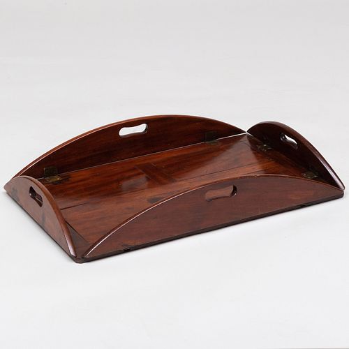 VICTORIAN MAHOGANY BUTLER'S TRAY35