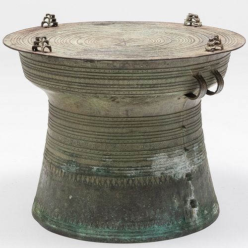 ASIAN BRONZE DRUM FORM TABLE16