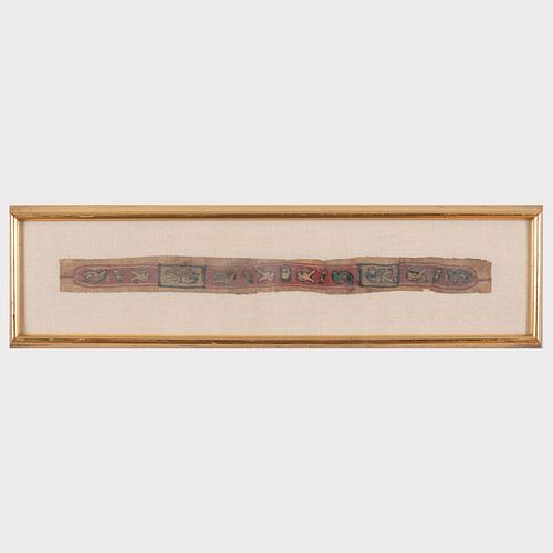 COPTIC WOVEN FABRIC FRAGMENT1 3 4 2e41d3