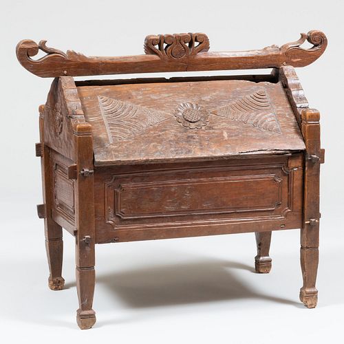 CONTINENTAL PROVINCIAL CARVED OAK 2e425d