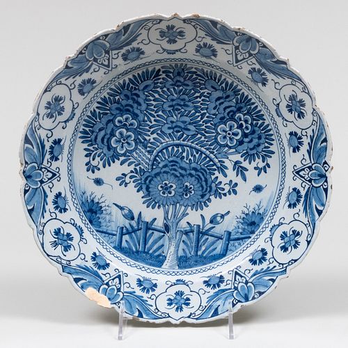 DUTCH DELFT BLUE AND WHITE CHARGERBlue 2e43a6