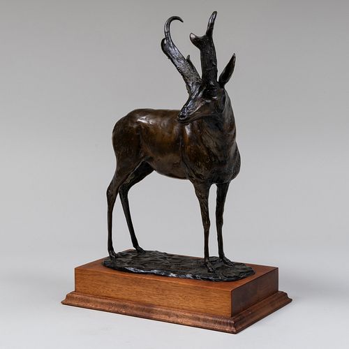 GEORGE NORTHUP (B. 1940): ELKBronze,