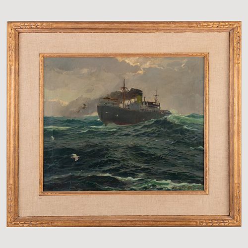 EDWARD FITZGERALD: BOAT IN HIGH