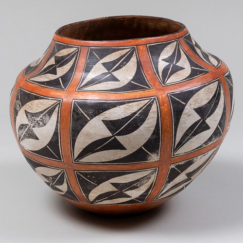 ACOMA PUEBLO PAINTED POTTERY VESSEL10 2e4402