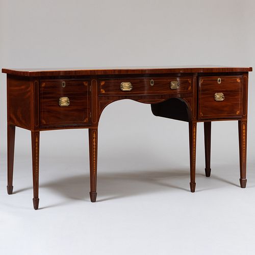 FEDERAL MAHOGANY INLAID SIDEBOARD  2e4407