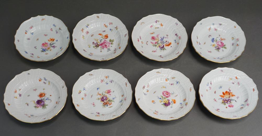 EIGHT MEISSEN FLORAL AND INSECT 2e454f