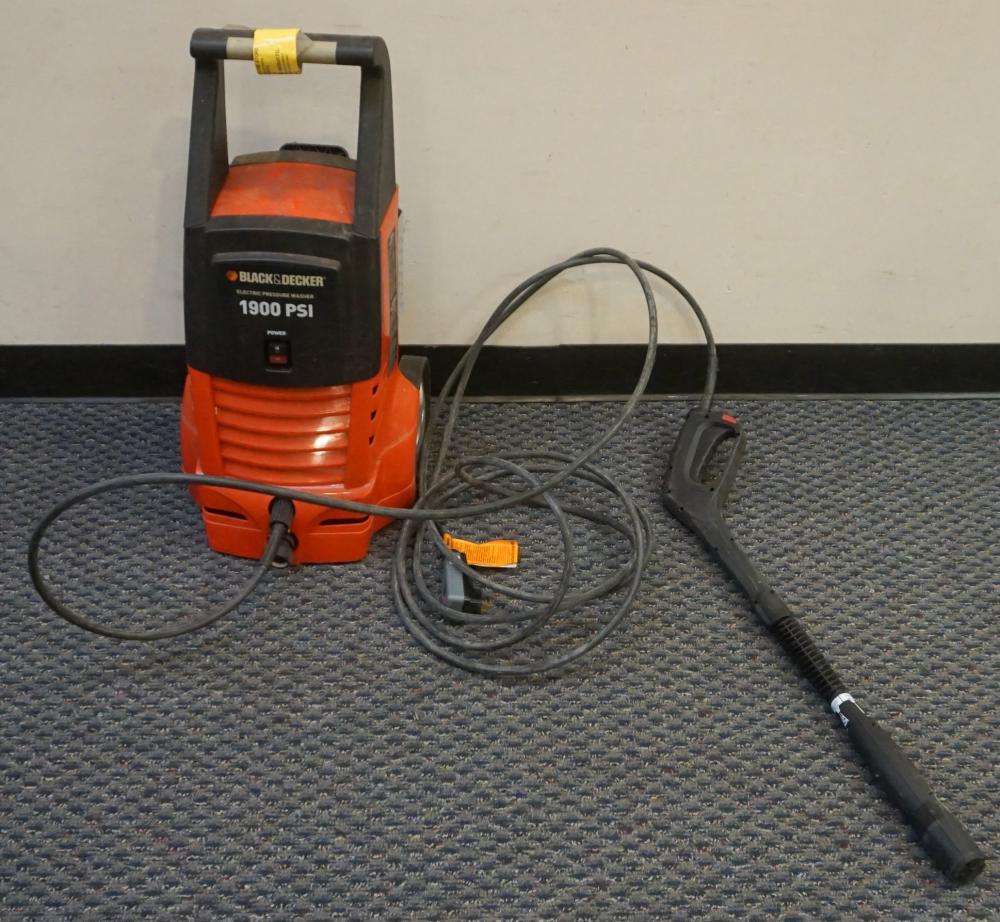 BLACK & DECKER POWER WASHER, 1900PSIBlack