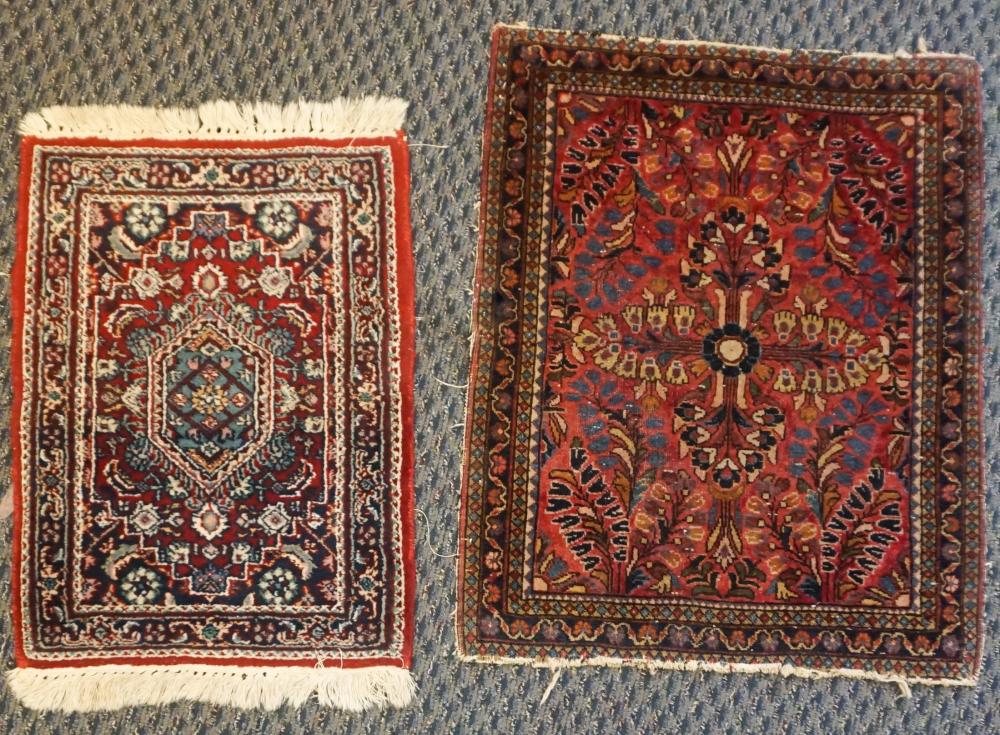 SAROUK MAT AND INDO-TABRIZ MAT