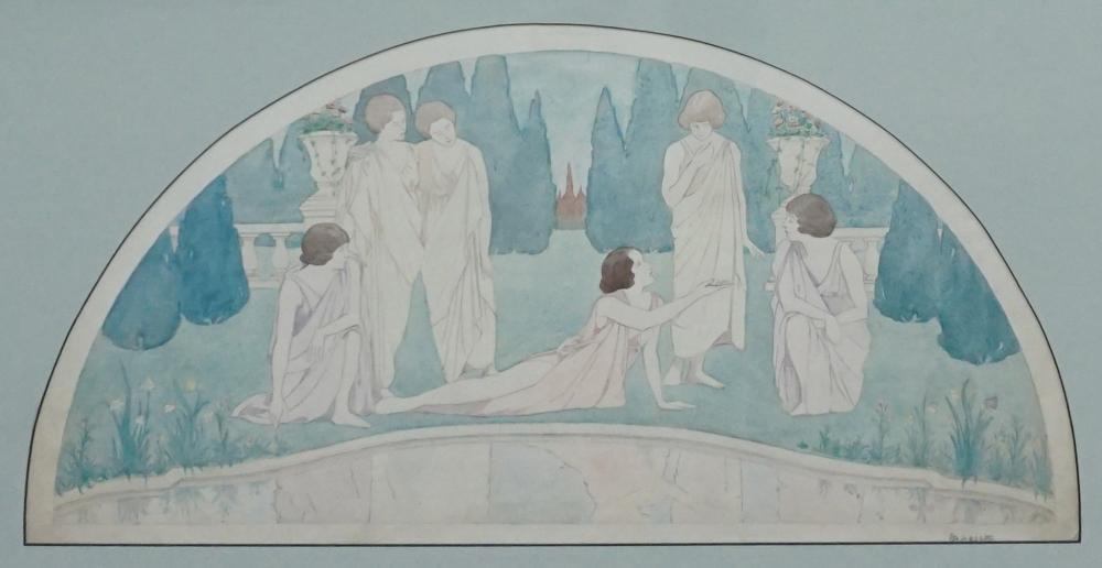 ART DECO STYLE, WOMEN AROUND A