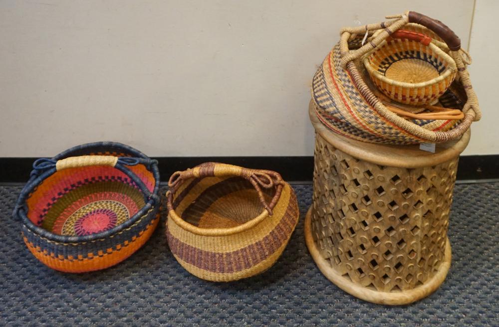 COLLECTION OF ASSORTED BASKETS