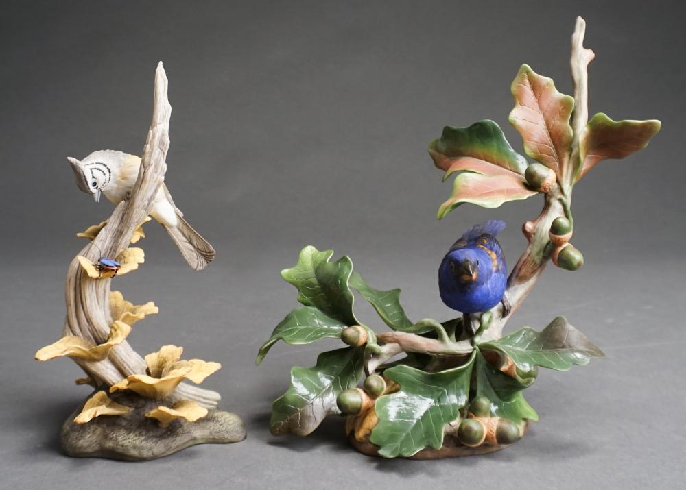 TWO BOEHM BIRD FIGURINES, INCLUDING