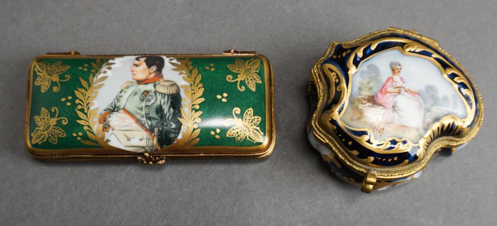 LIMOGES PORCELAIN NAPOLEON AND 2e4796