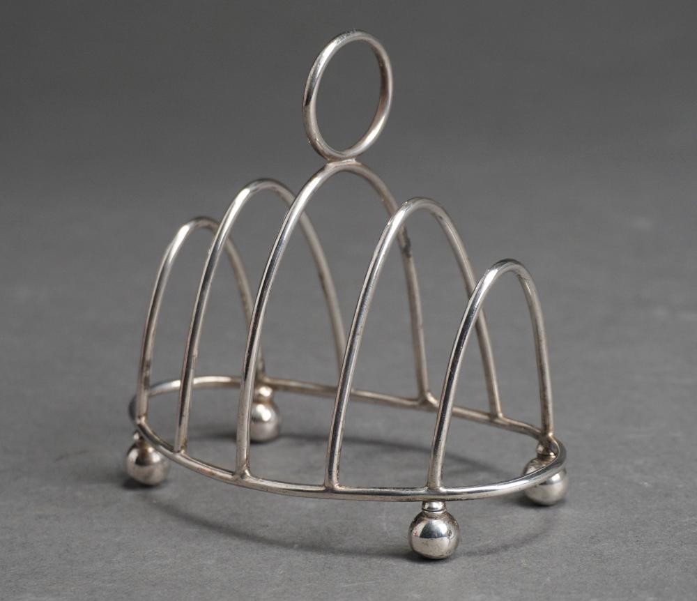 ENGLISH STERLING SILVER TOAST RACK,