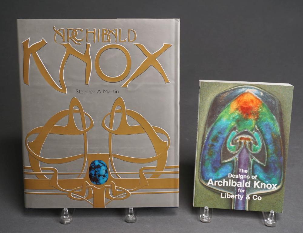 TWO VOLUMES ON ARCHIBALD KNOXTwo
