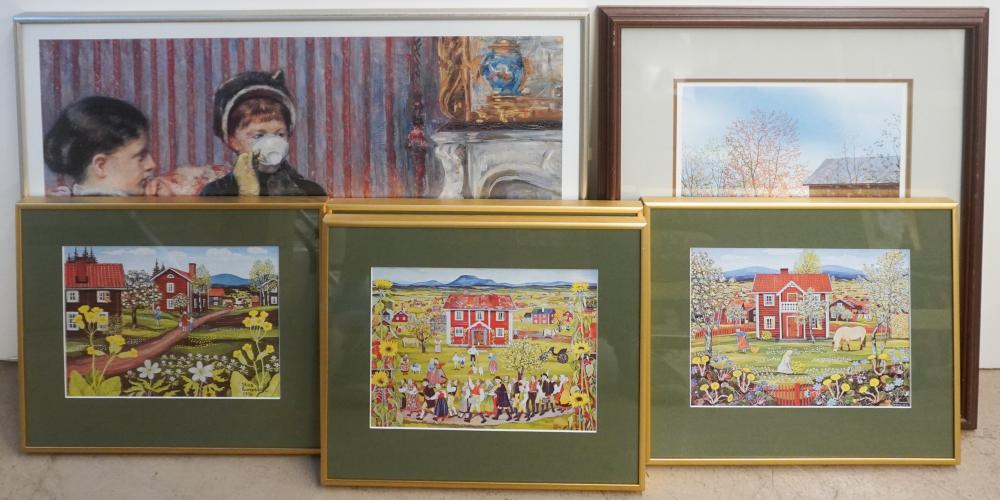 COLLECTION OF FRAMED COLOR PRINTSCollection 2e4879