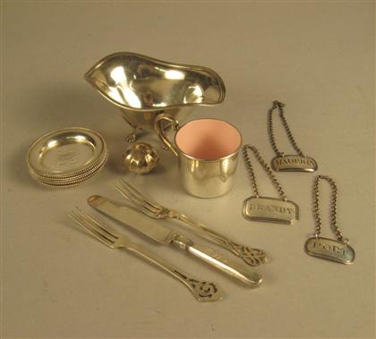 Assorted sterling silver table 4a0db