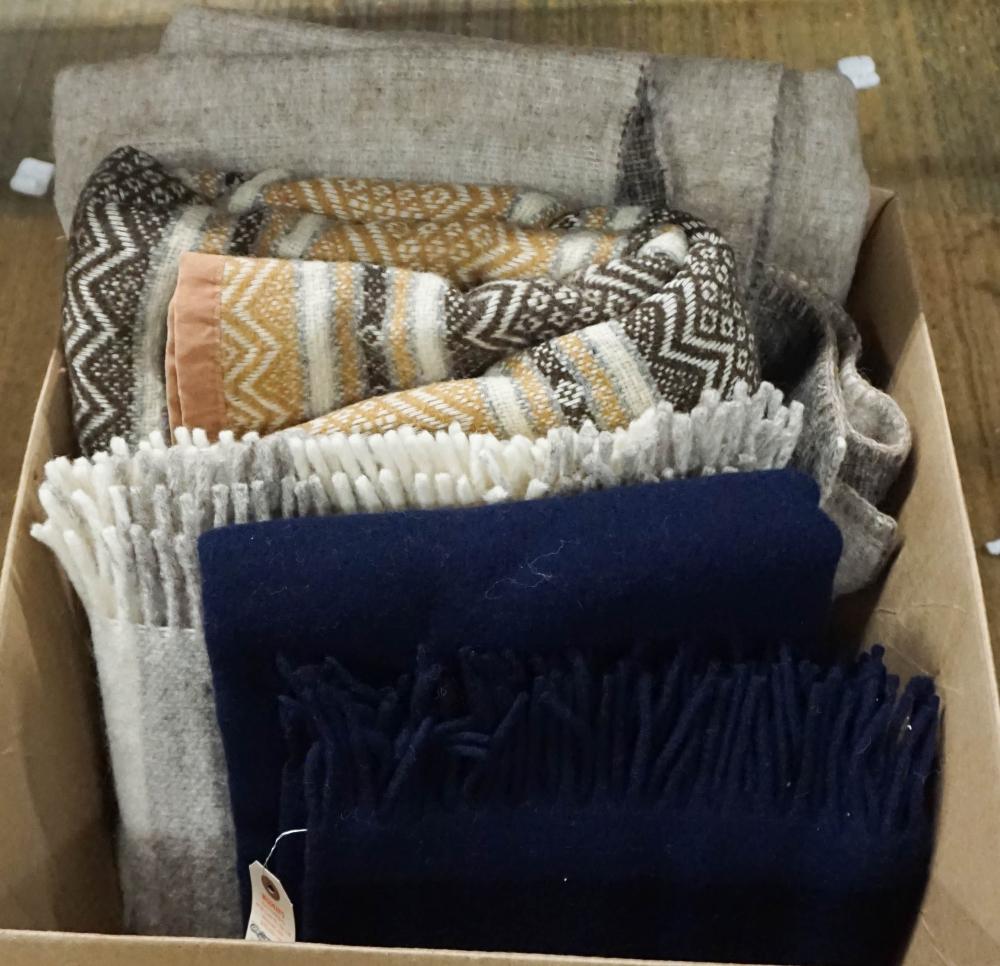 COLLECTION OF THREE WOOL BLANKETS