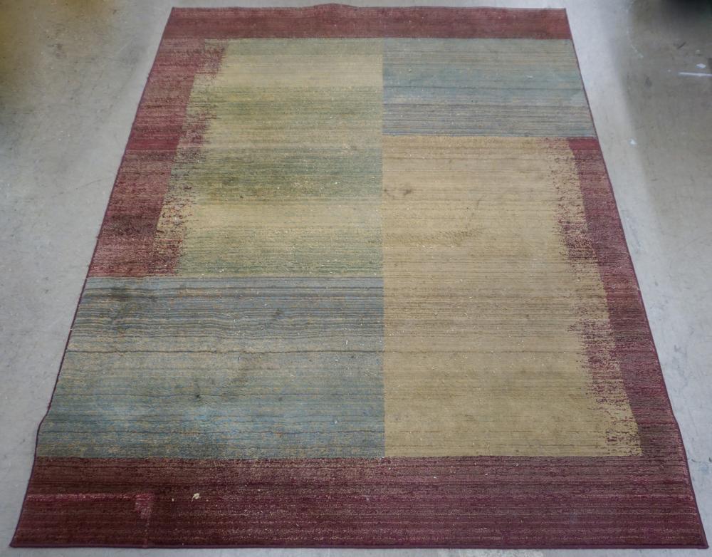 MODERN DOMESTIC MACHINE MADE RUG  2e48f4