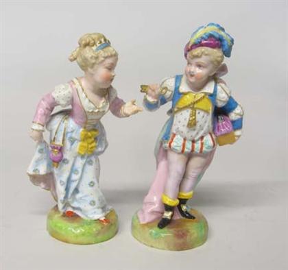 Pair of French Levy Co porcelain 4a0ec