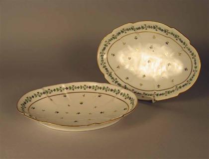 Pair of French porcelain serving 4a0f7