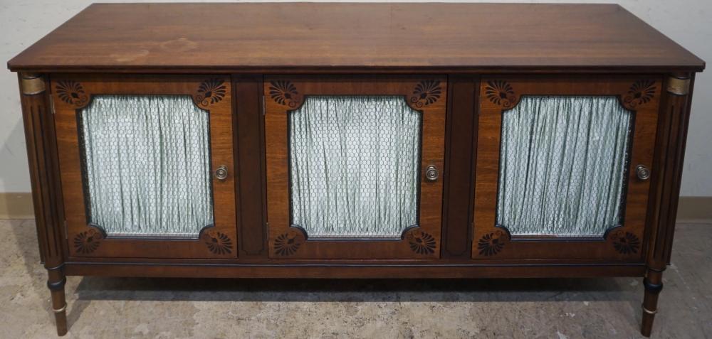 NEO CLASSICAL STYLE MAHOGANY SIDEBOARD,