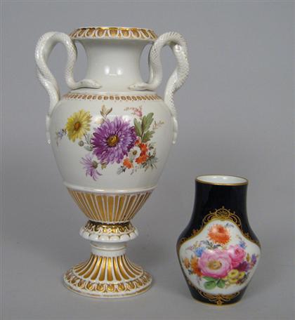 Continental porcelain vase White 4a0fc