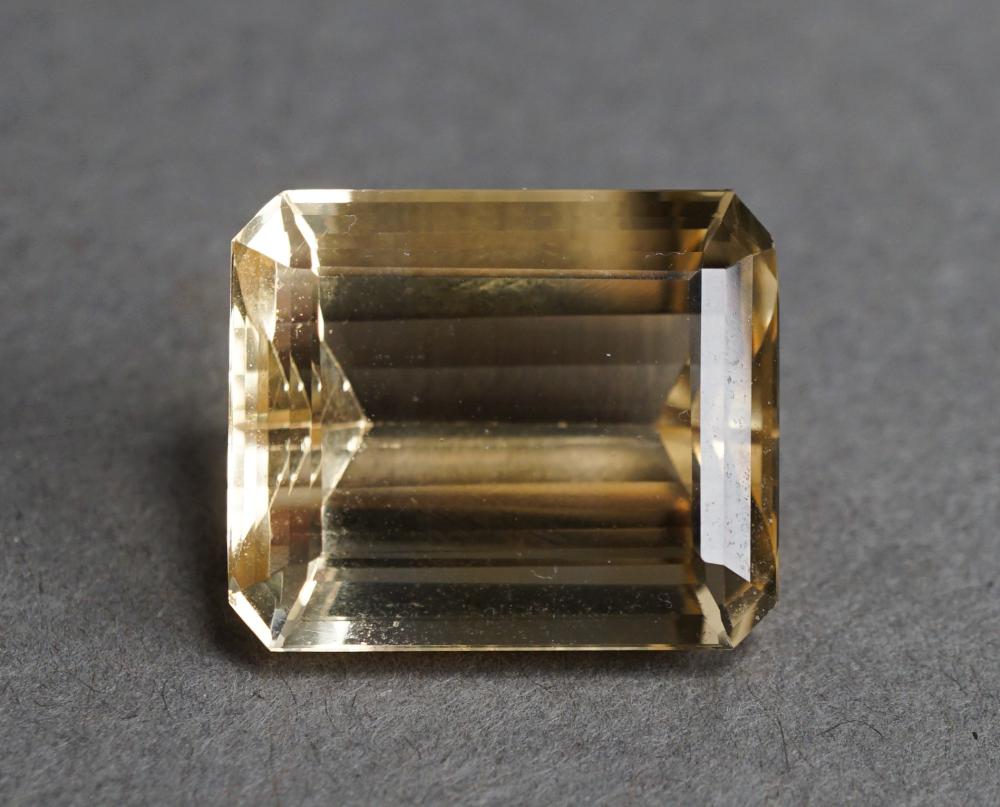 UNMOUNTED 48.30-CARAT EMERALD-CUT