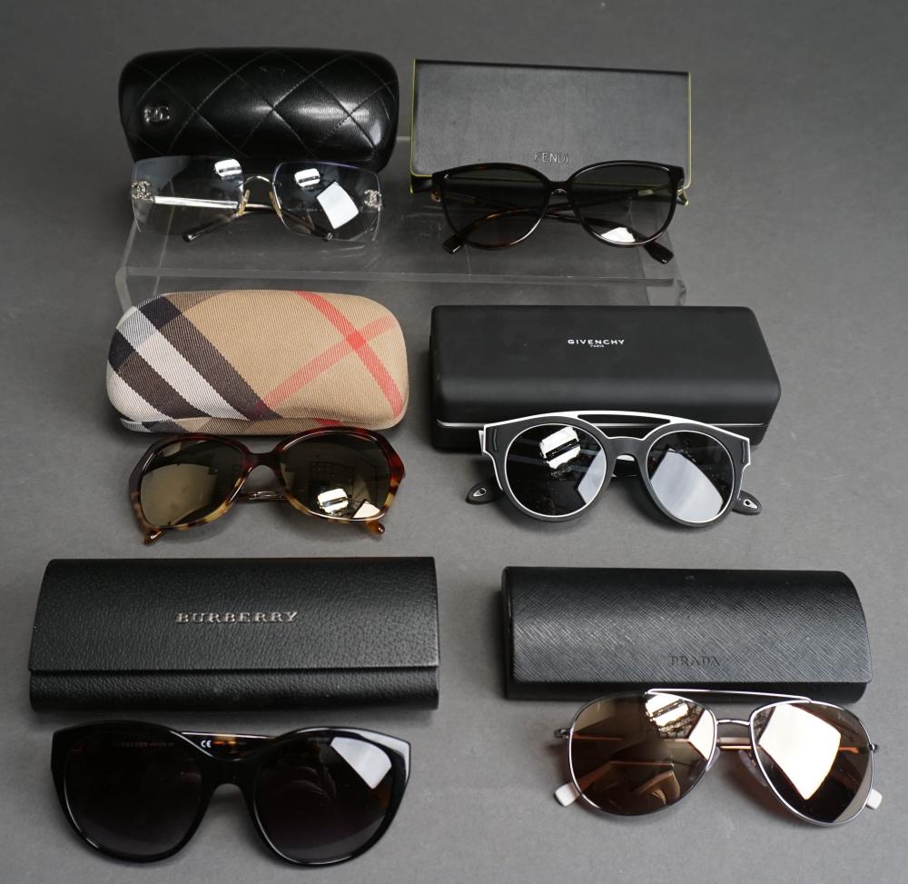 COLLECTION OF SIX DESIGNER SUNGLASSES 2e4a71